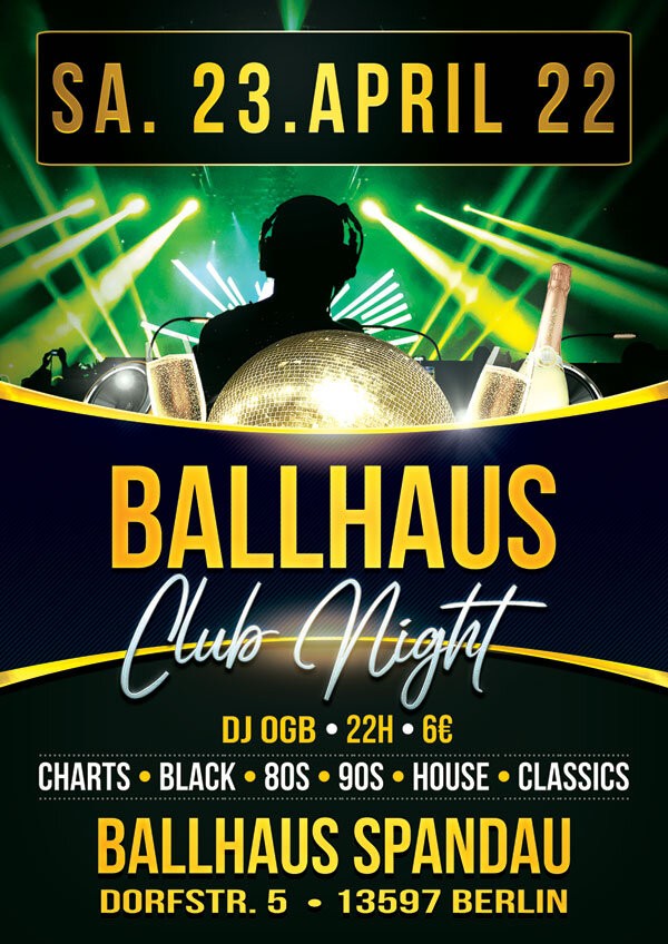 Ballhaus Club Night im Ballhaus Spandau