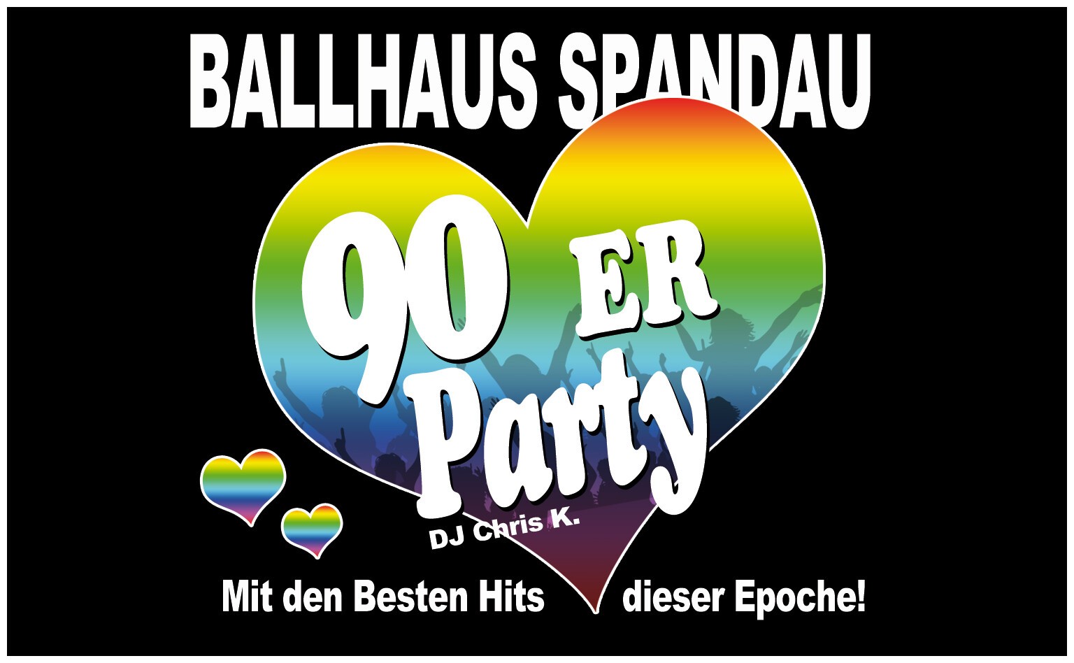 90er Party im Ballhaus Spandau mit DJ Chris K.