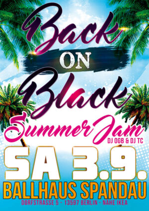 Back on Black | Summer Jam
