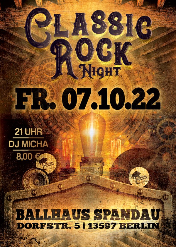 Classic Rock Night im Ballhaus Spandau