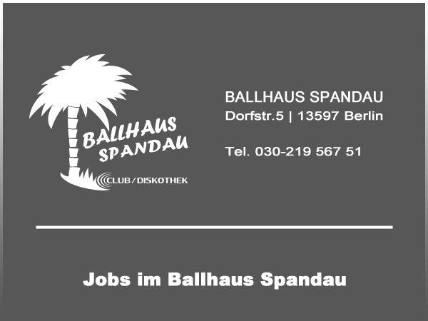 Jobs im Ballhaus Spandau