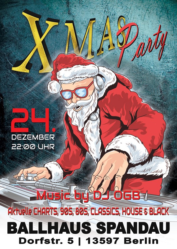 X-Mas Party 2022 im Ballhaus Spandau