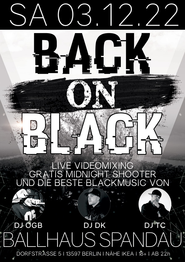 Back on Black am 03.12.2022 im Ballhaus Spandau