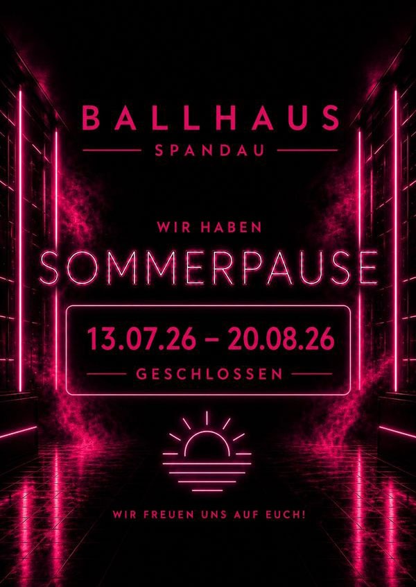 Sommerpause 2026